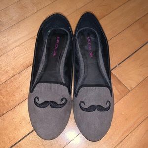 [37.5] 🥿MATERIAL GIRL moustache loafers